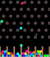 Plinko screen shot